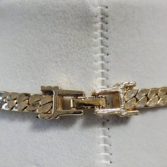 Swarovski Gold Heart Necklace - Picture 4 of 9